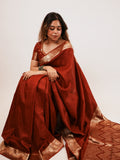 Royal Maroon Saree