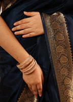 Midnight Navy Saree