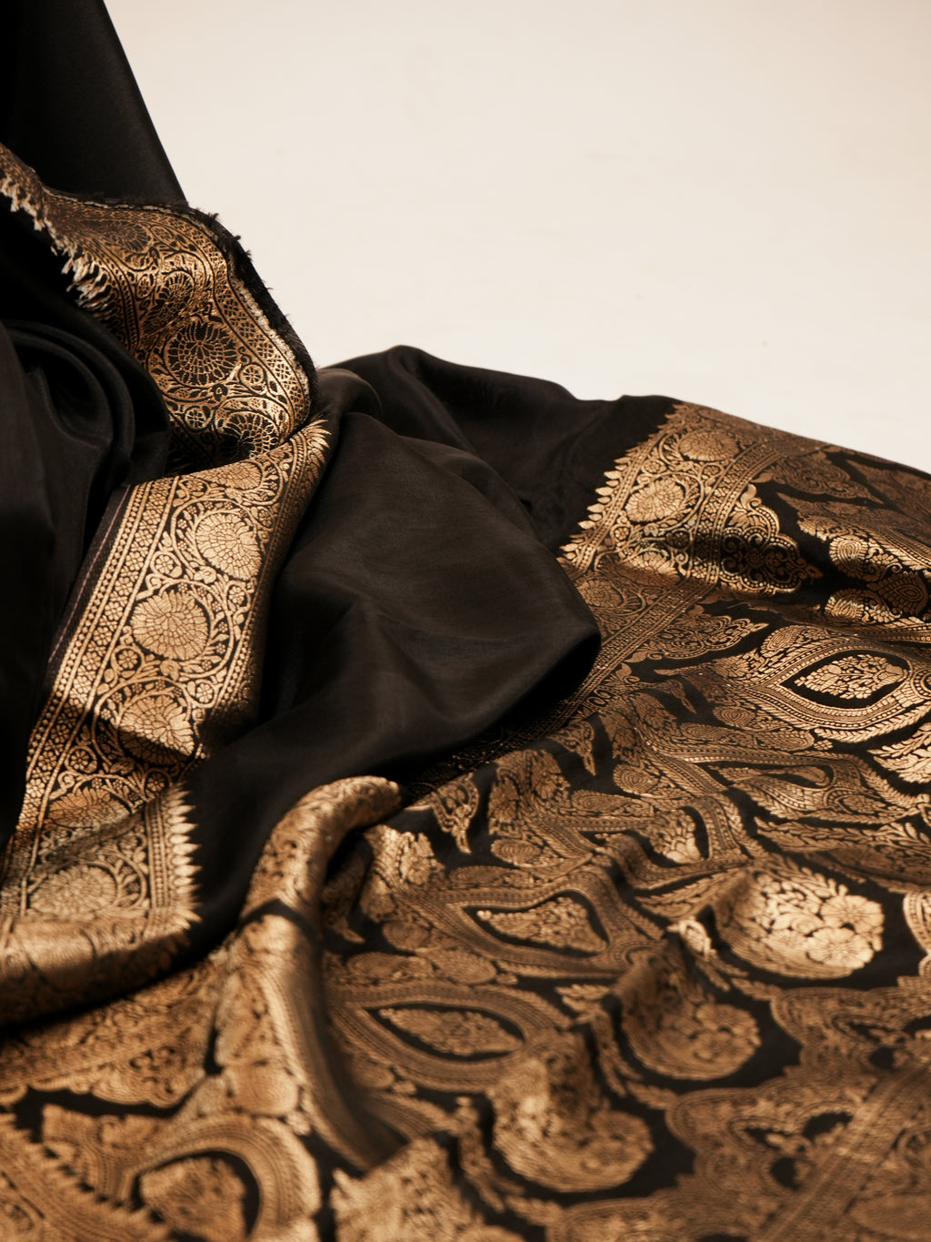 Classic Black Saree