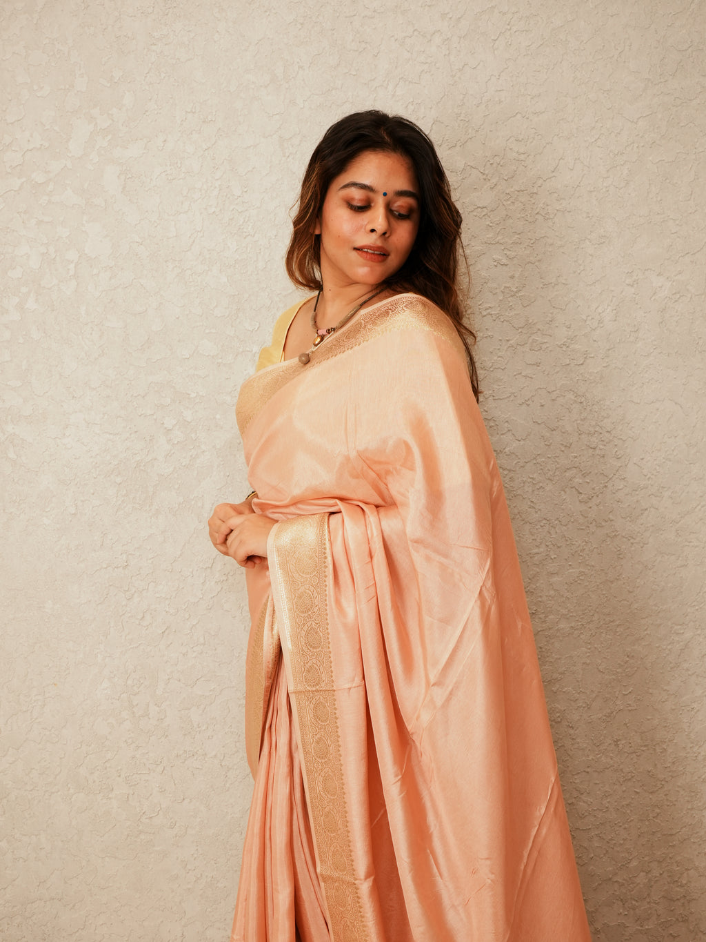 Blush Pink Saree