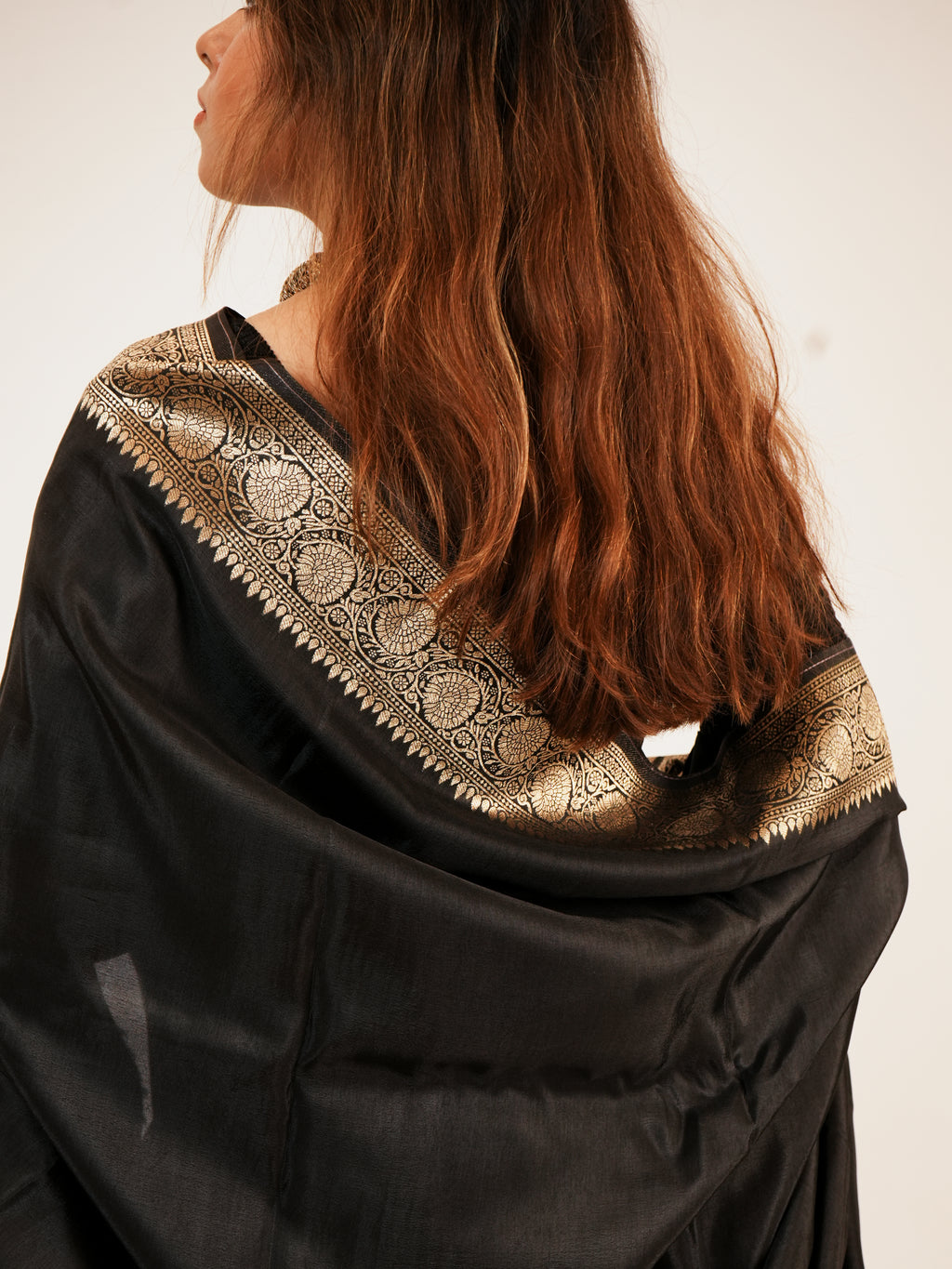 Classic Black Saree